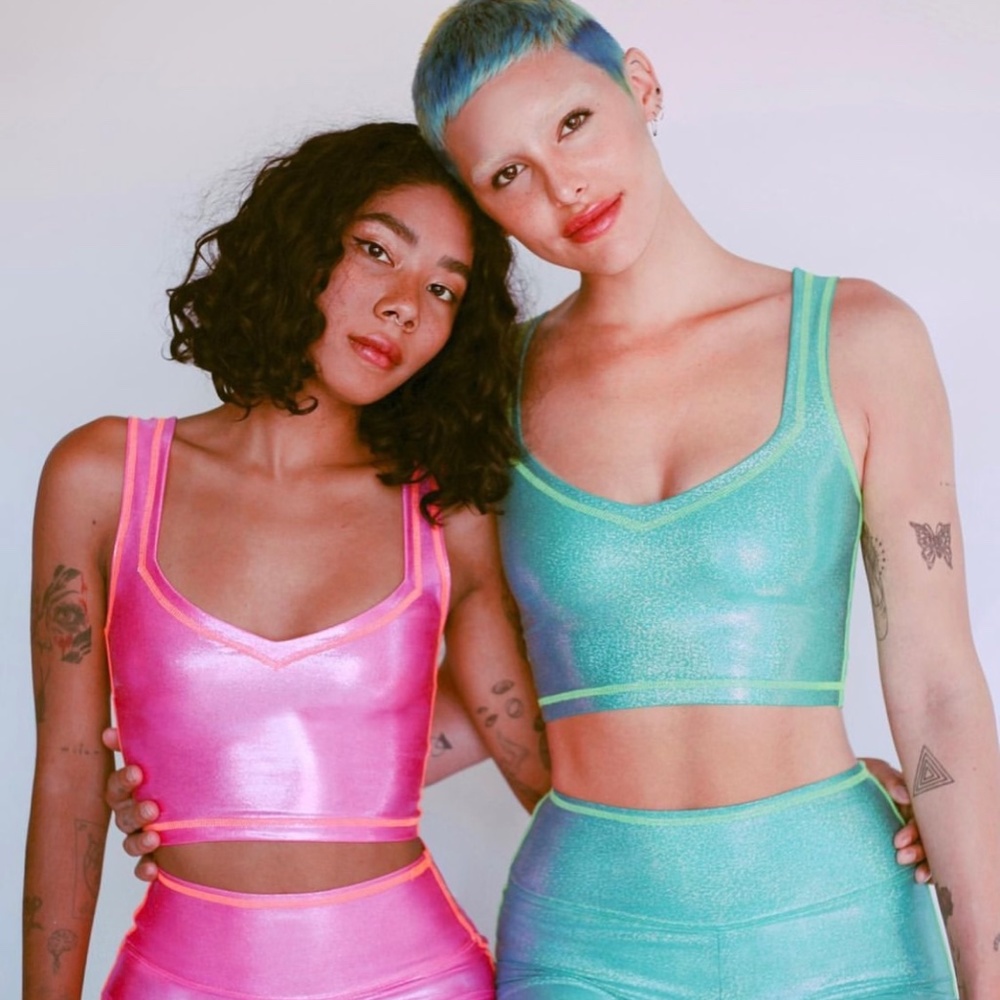 Addison Rae's Glitter Pink "The Mighty" Top - Picture 2 of 8